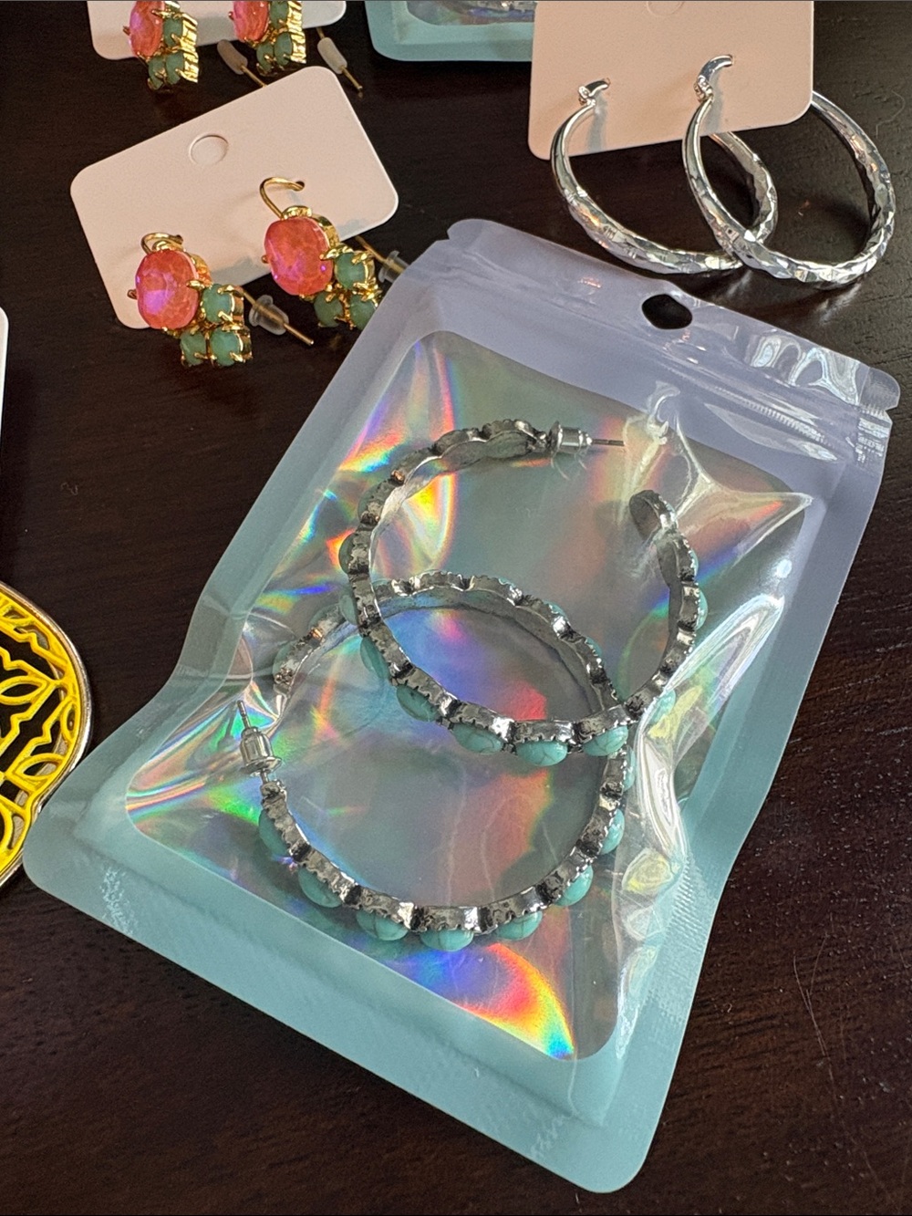 Lot of women’s fashion earrings - Picture 11 of 17